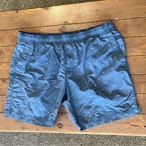 The North Face Swim 100% Nylon Tent Pattern Board Shorts